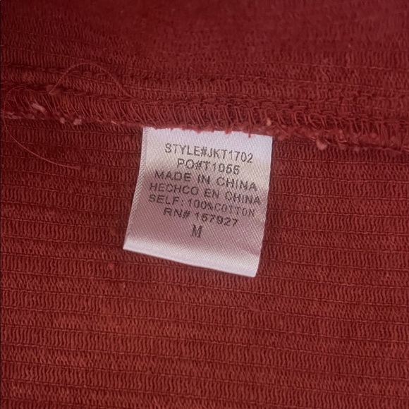 Corduroy Button-Up Jacket - Picture 2 of 3